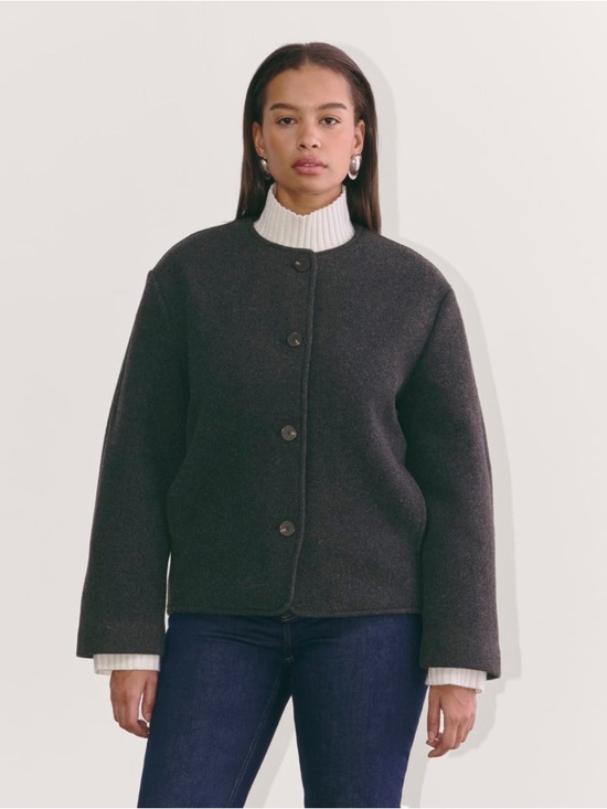 Everlane Jackets & Blazers - NWT Everlane The Cocoon Coat in Wool